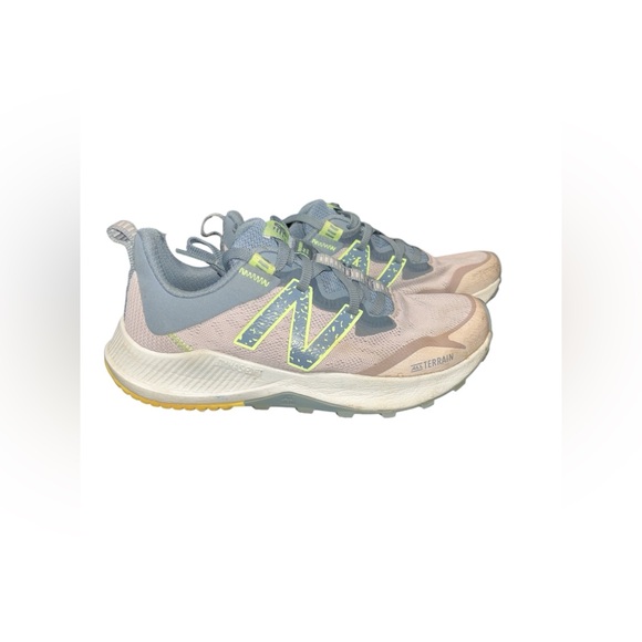 New Balance Shoes - New Balance Gray and Green Sneakers